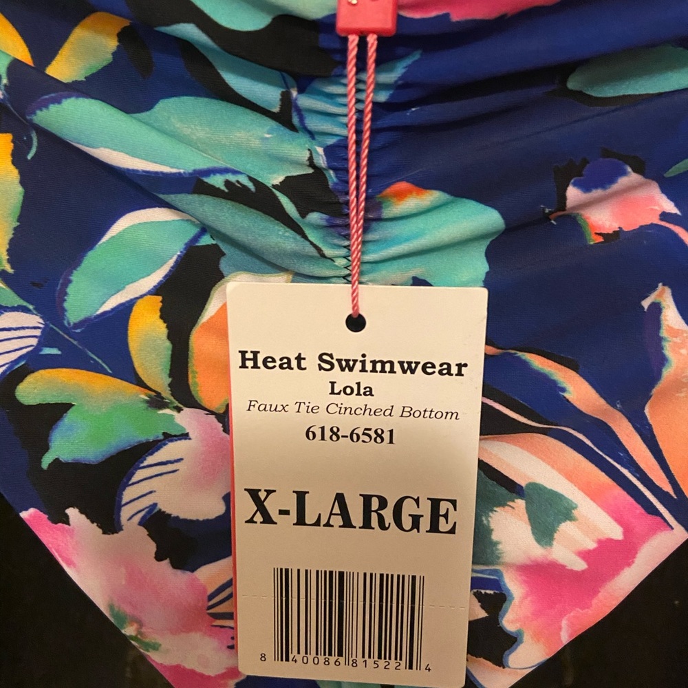 NWT💙 Gathered Booty Heat Swim Bikini Bottoms - Picture 10 of 14